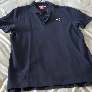 Black Puma T-shirt Short Sleeve.